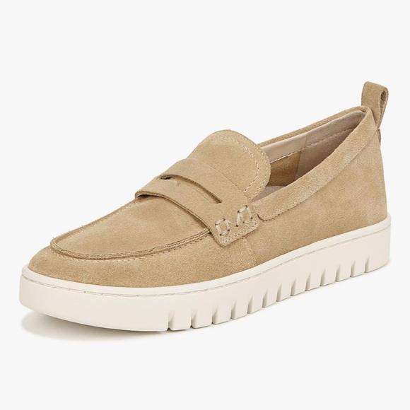 Vionic Women's Beige Suede Loafers size 12 - Picture 1 of 6